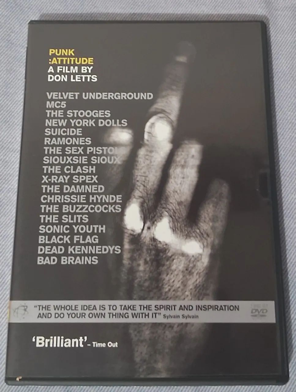 DVD DUPLO PUNK ATTITUDE Versão inglesa com encarte Ótimo estado!