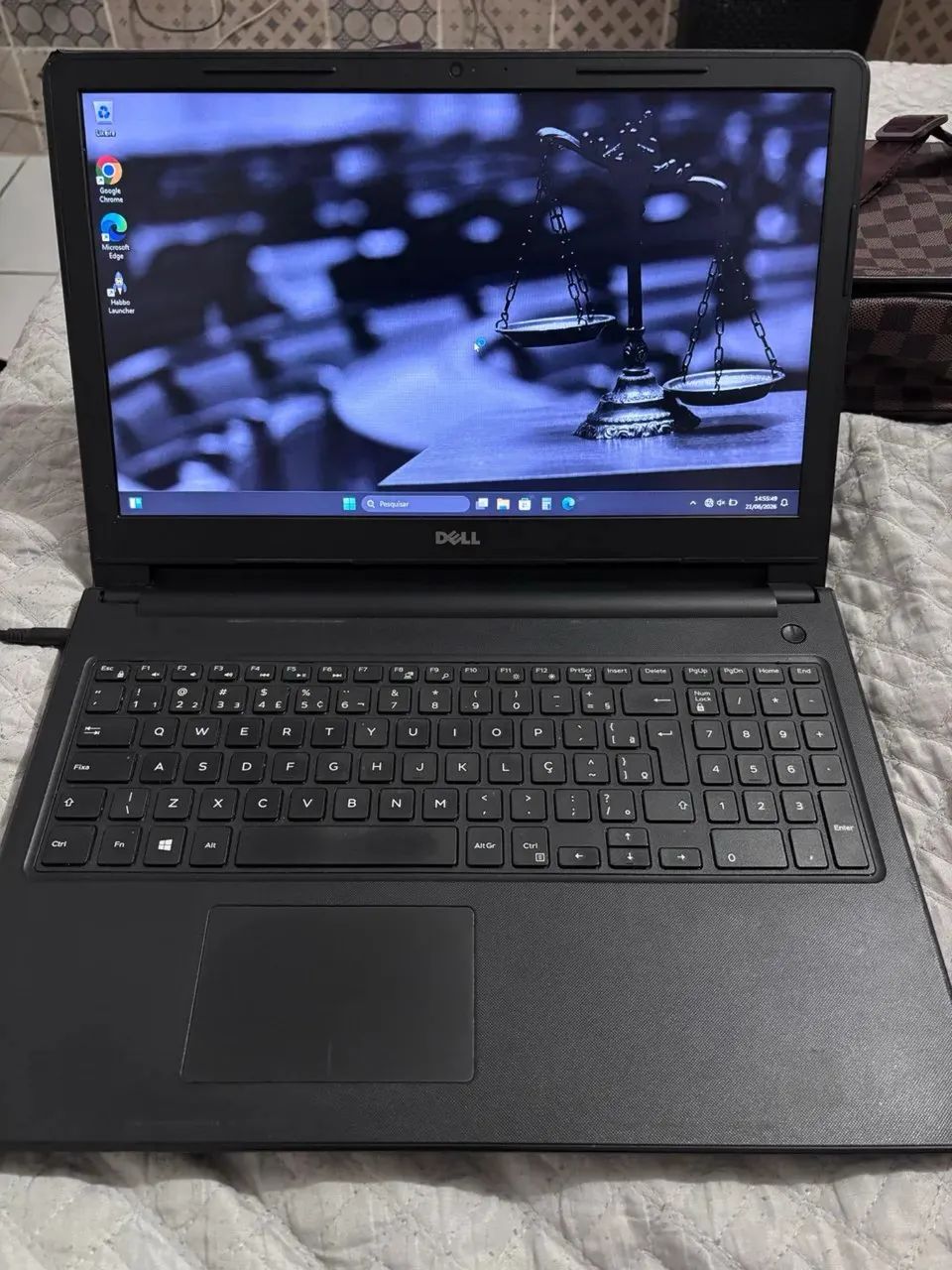 Notebook Dell com Bolsa