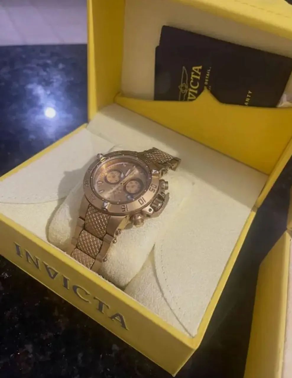 Relógio invicta 