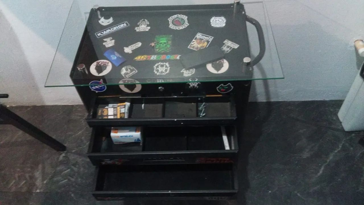 Kit tatuador completo + brinde - Foto 5