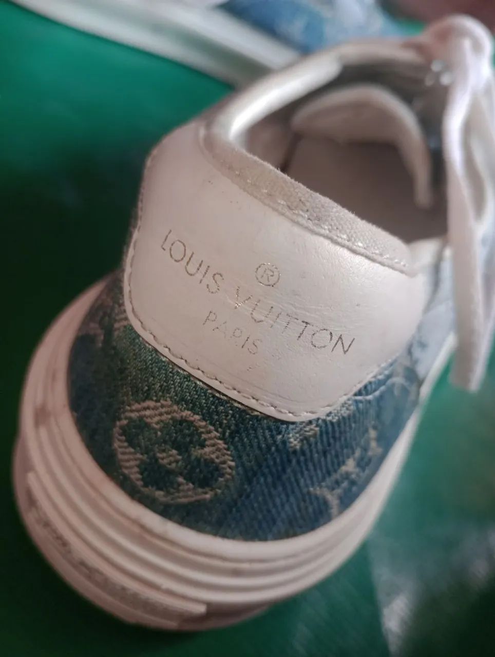 Lousa Vuitton tênis  - Foto 5