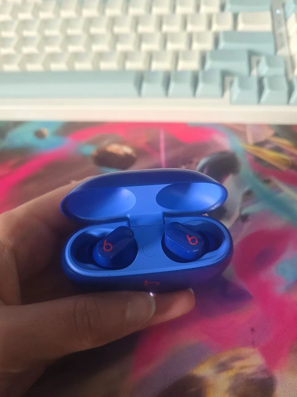 Fone Bluetooth Beats Studio Buds Noise - Azul - Foto 4