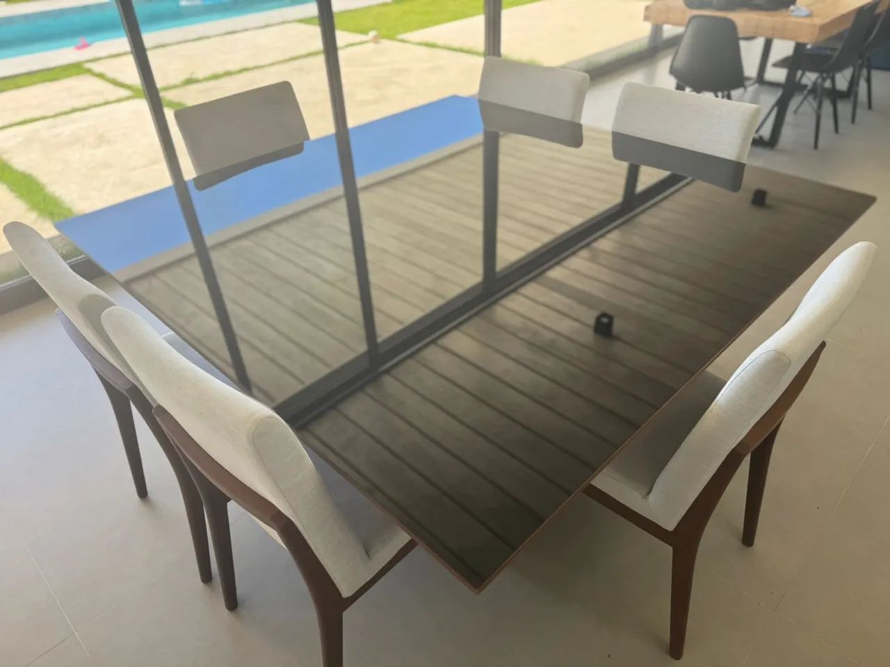 Mesa com Cadeiras Casa Barroco - Linda