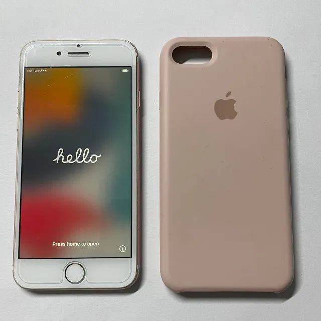 iPhone 7 Rose Gold 128 GB SIMフリー iPhone 7 Rose Gold 128GB | Bateria 82% - Celulares e Smartphones