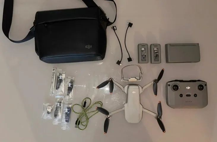 Drone DJI Mini 2 4K + Kit Completo (2 Baterias, Hub, Bag e SD 128GB) - Impecável! - Foto 2