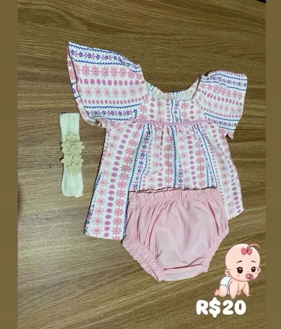 Roupinhas P/bebê seminovas 