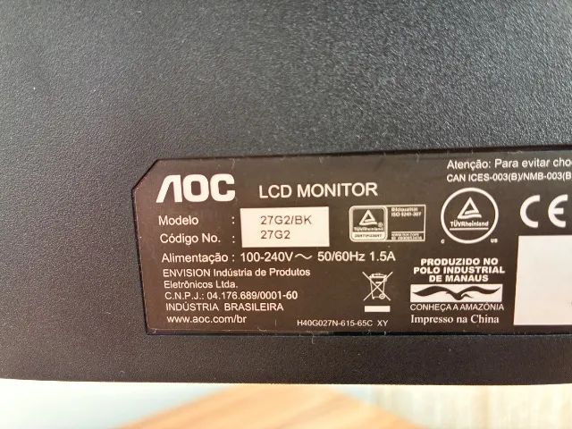 Monitor AOC 27  - Foto 3