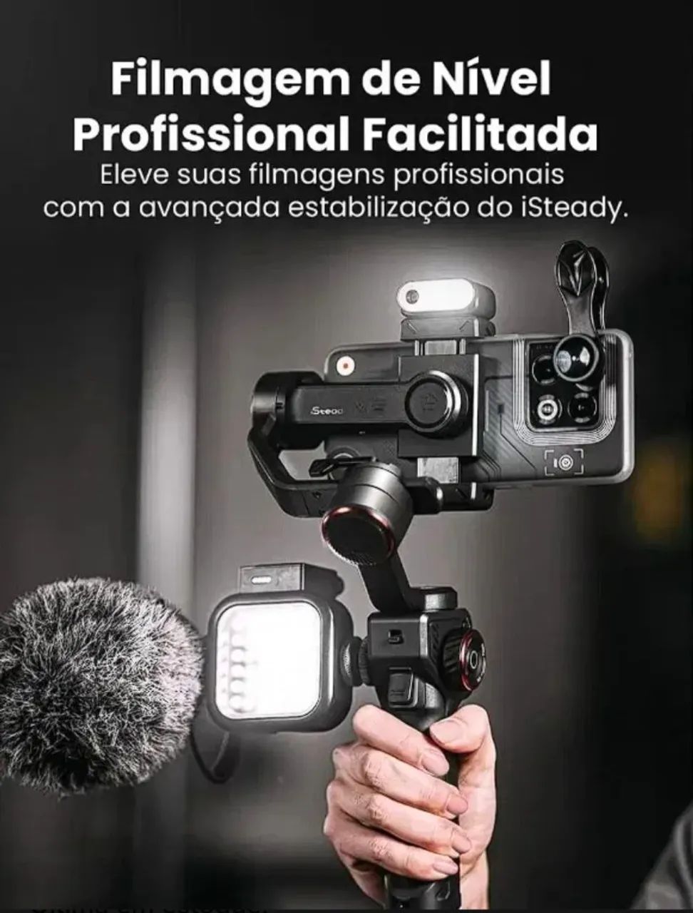 Hohem Estabilizador Gimbal Isteady M6  - Foto 5