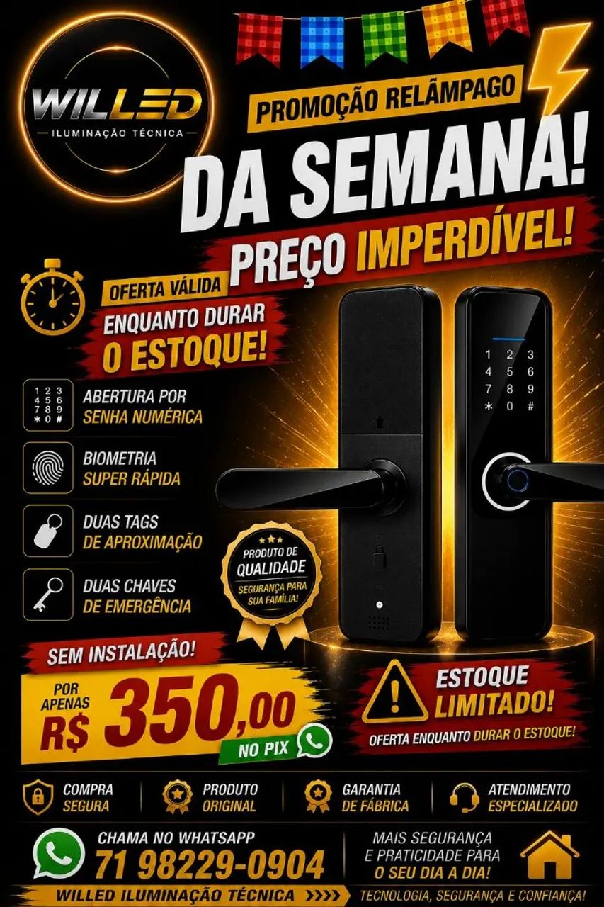 Fechadura eletronica