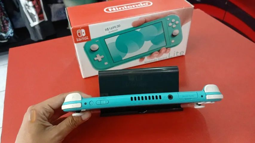 Nintendo Switch Lite Seminovo Desbloqueado - Foto 2