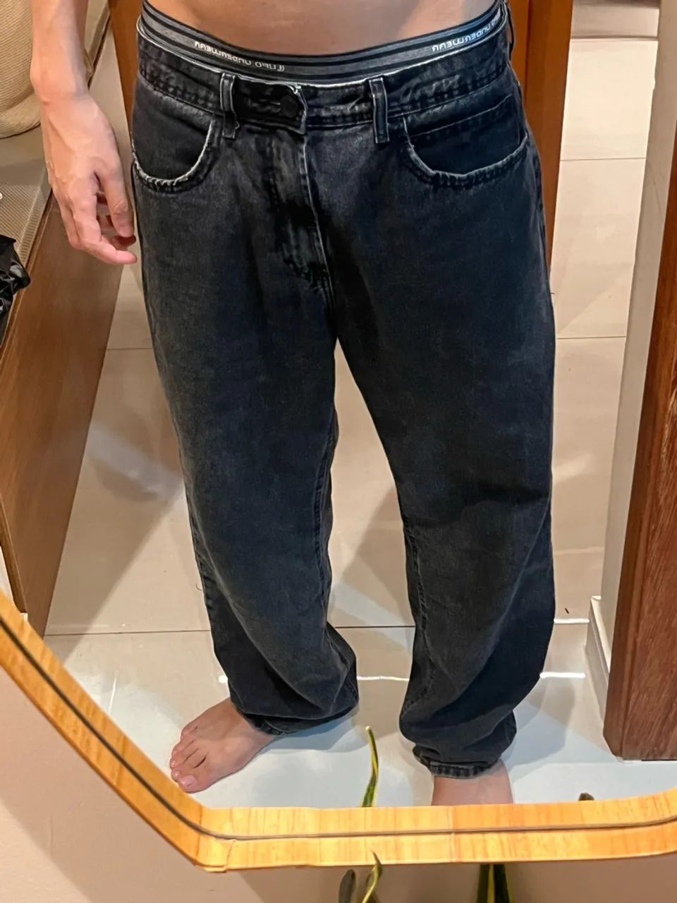 CALÇA BAGGY RENNER 42 - Foto 4