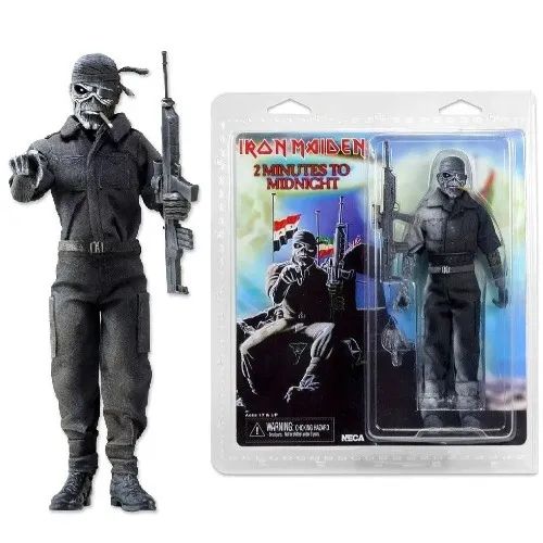 Iron Maiden Eddie NECA製フィギュア2体セット 未使用品 NECA Iron Maiden 2 Minutes to Midnight Eddie Clothed Action Figure