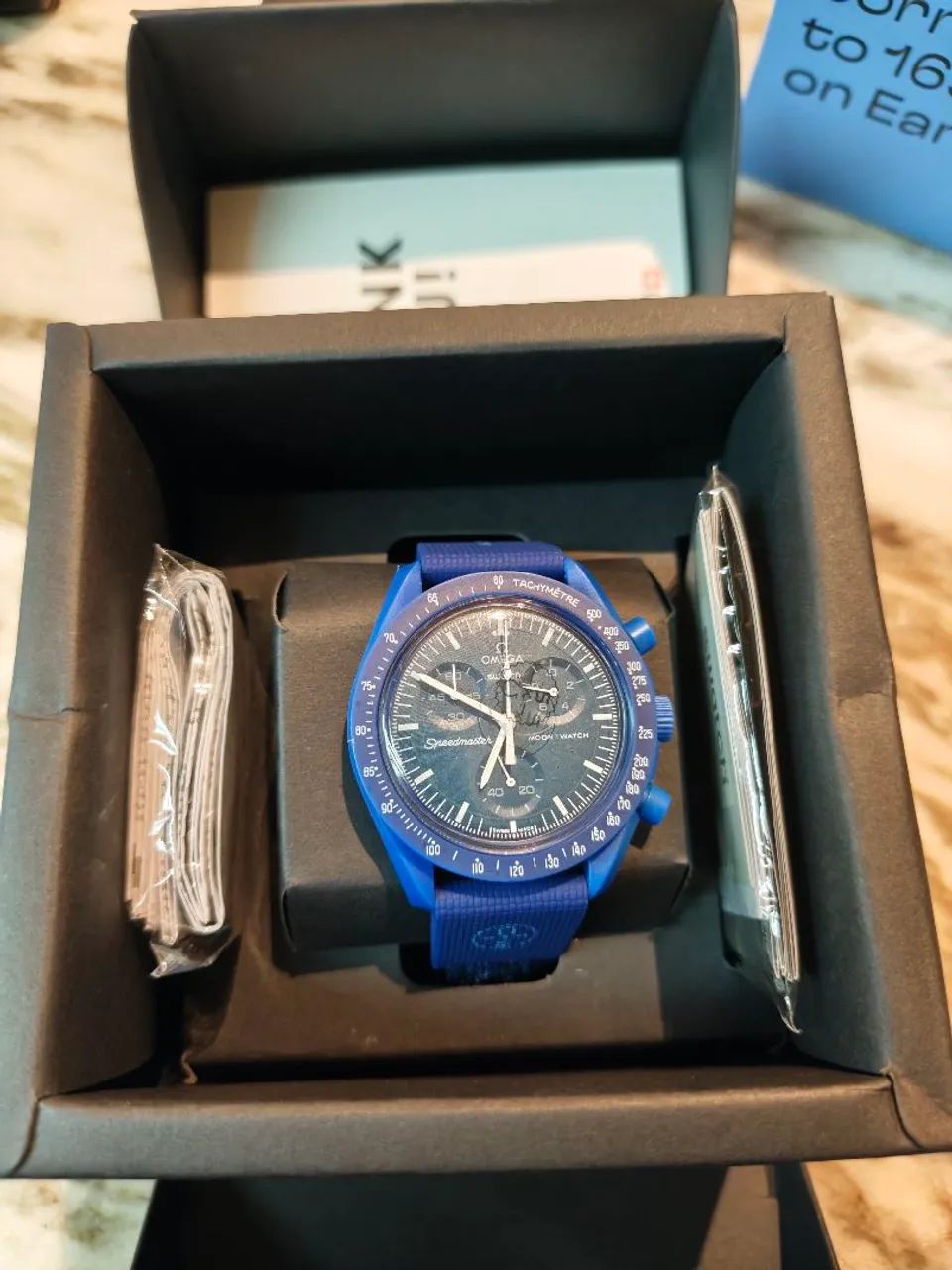 Relógio Omega Swatch Mission to Neptune  - Foto 3