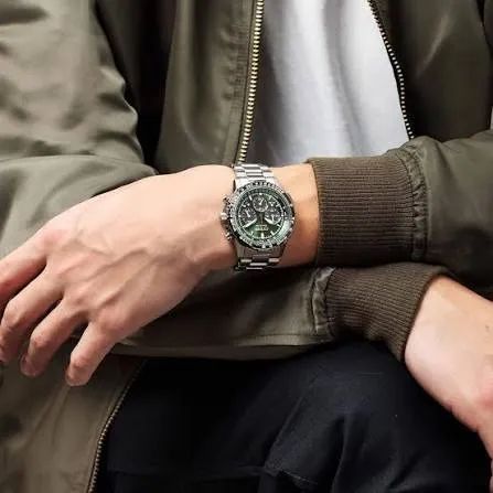 RELOGIO CITIZEN NAVIHAWK CA4664 60W VERDE - Foto 3