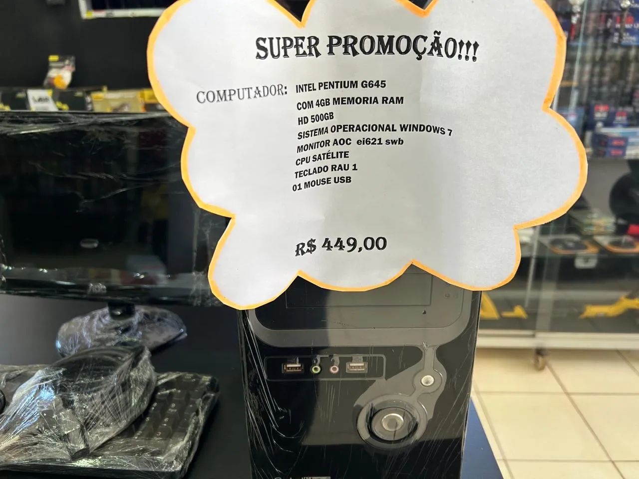 COMPUTADOR INTEL PENTIUM G645