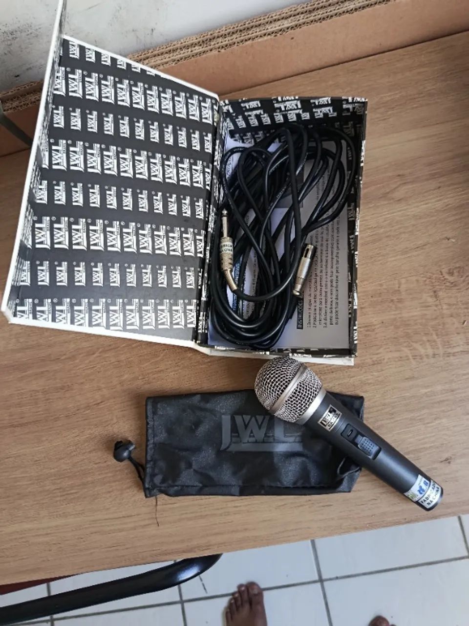 MICROFONE JWL BA-58S (usado) - Foto 4