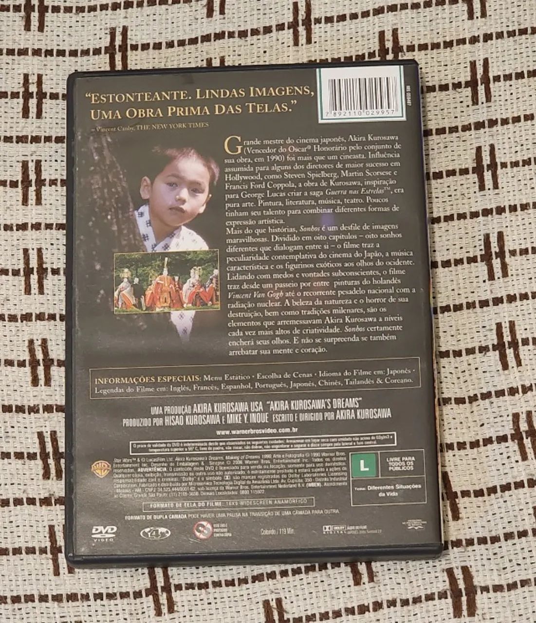 Sonhos - Akira Kurosawa - Warner - Foto 2