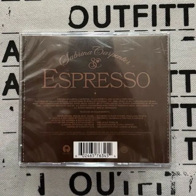 CD SINGLE Sabrina Carpenter - Espresso Lacrado - Foto 2