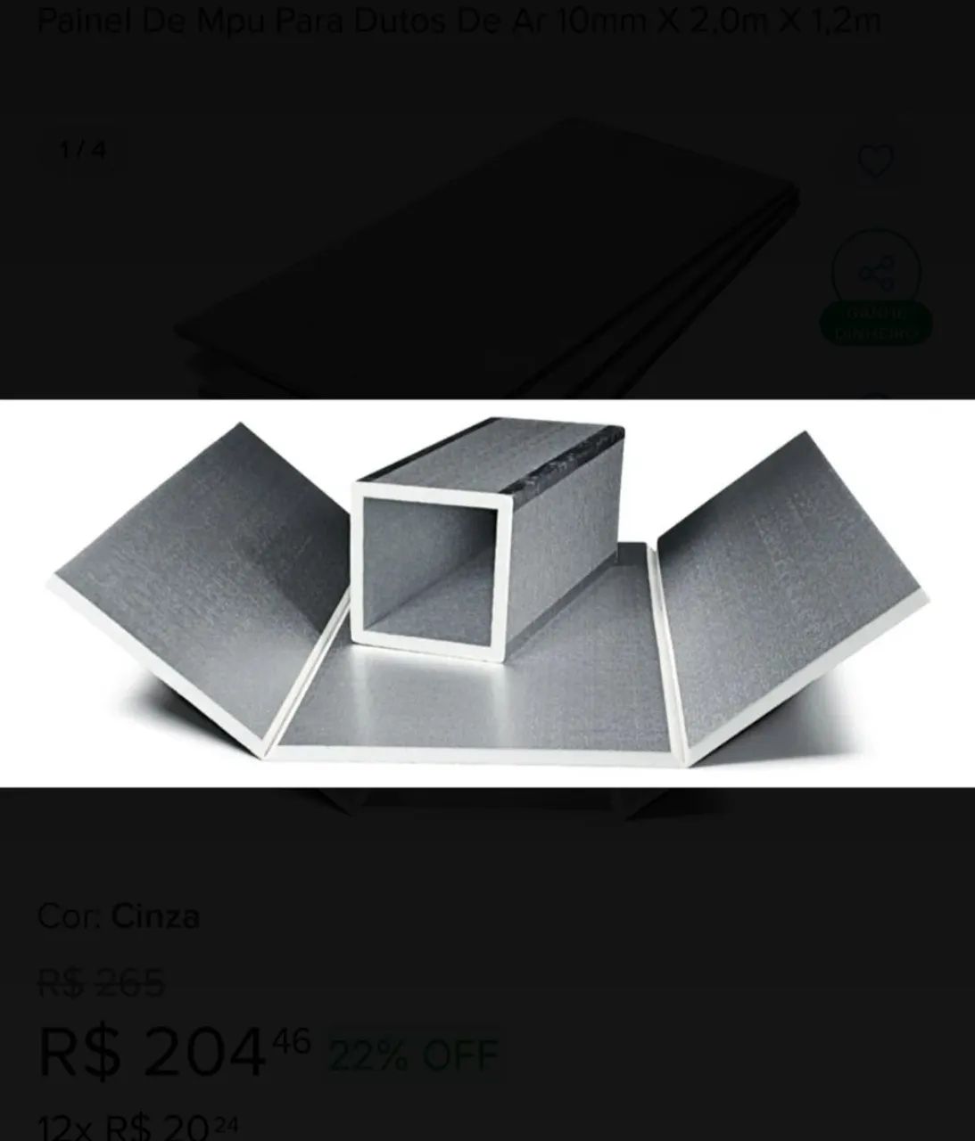 Painel de MPU para dutos de ar - Foto 2