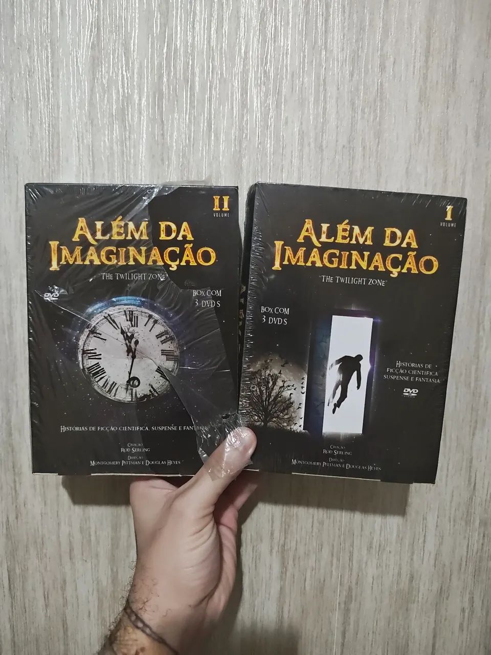Box Além da imaginação 1 e 2 clássico DVD Original 