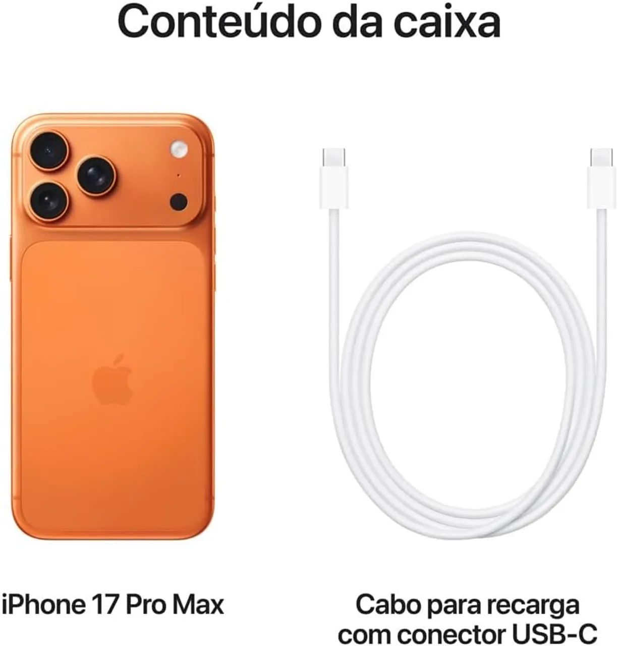 Troco Iphone 17 pro Max Orange