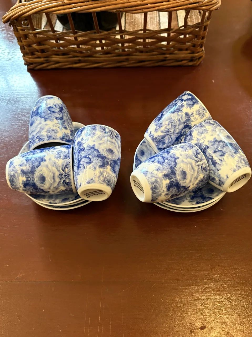 Conjunto de xícaras de café 