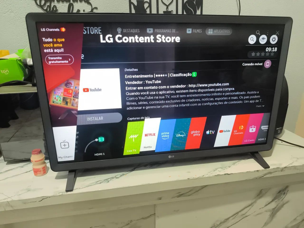 SMART TV 32 LG COMPLETA - Foto 3