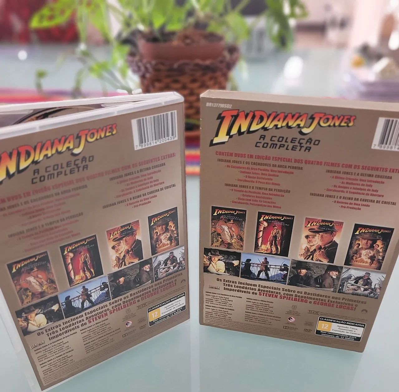 Box com 04 DVD'S Indiana Jones_Coleção Completa Original + Extras - Foto 3
