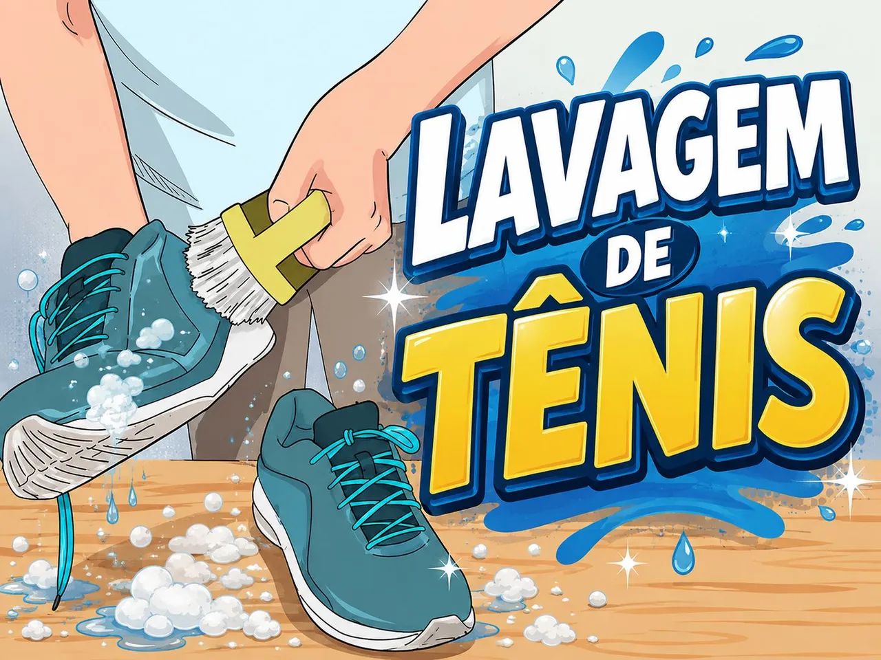 Lavo tênis 