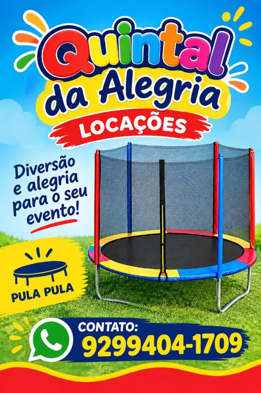 Quintal da alegria locações 