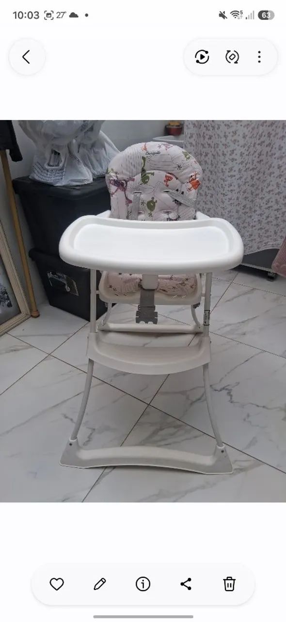 CADEIRA ALIMENTAÇÃO 