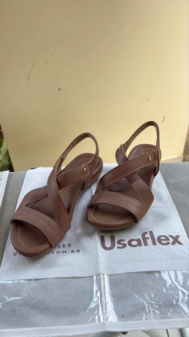 Sandália Usaflex nova tamanho 37 - Foto 3
