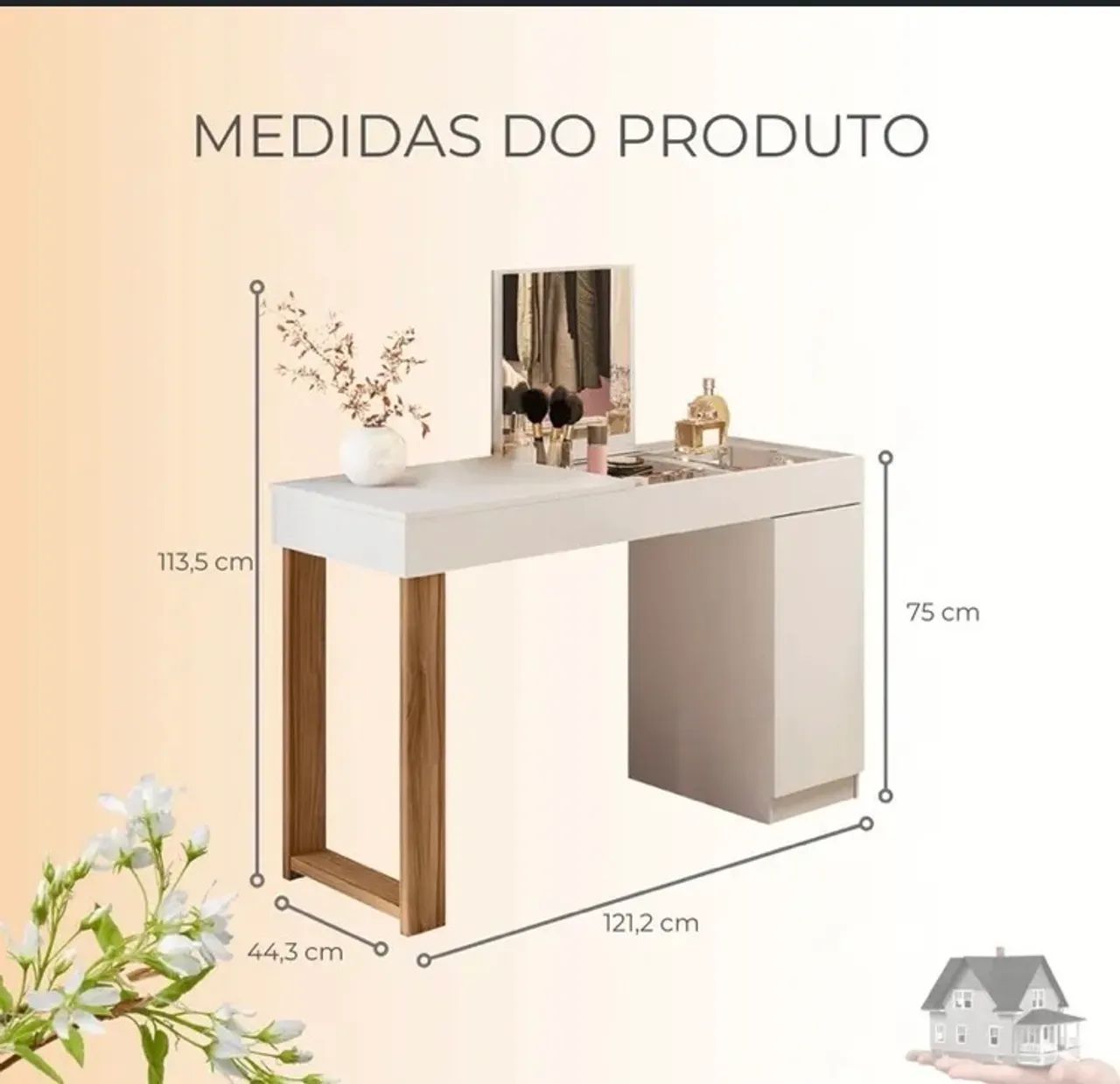 Penteadeira Escrivaninha  - Foto 2