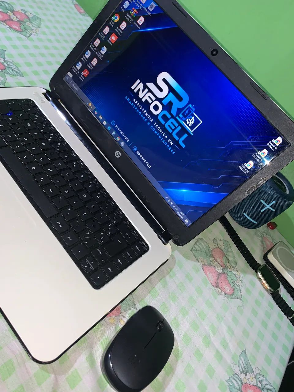 Notebook HP 8GB Ram, SSD 120GB para estudos e trabalho simples - Foto 2