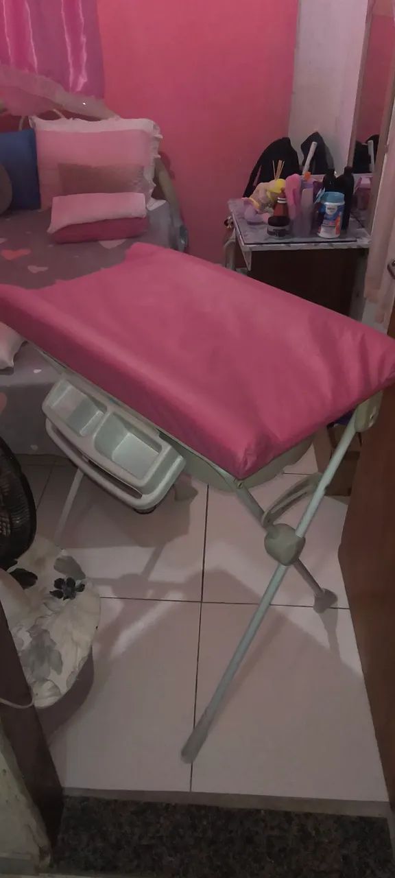 Banheira para bebê  com trocador  - Foto 5