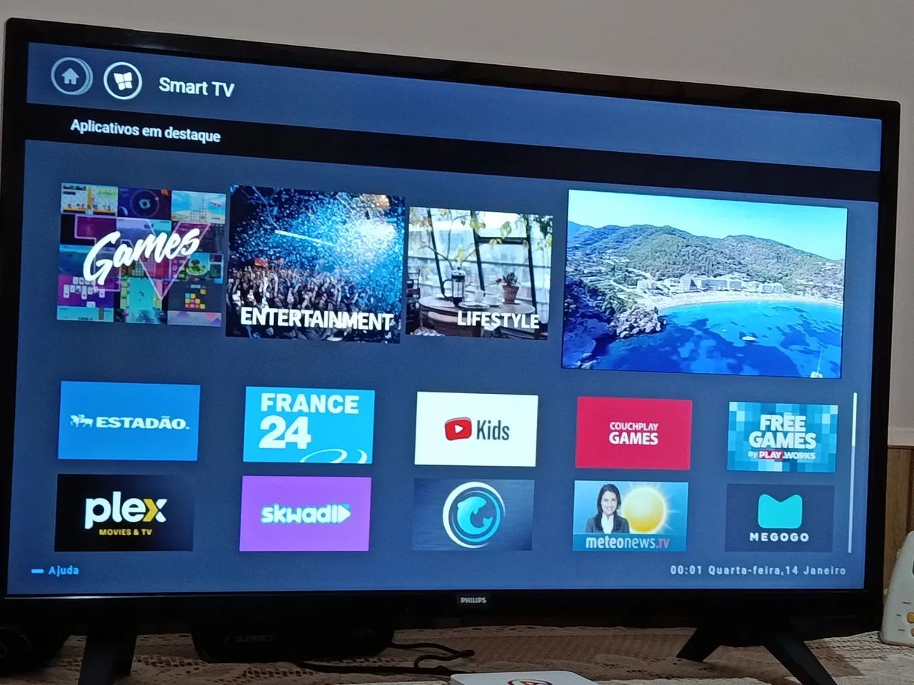 Smart tv Philips 32 polegadas  - Foto 3