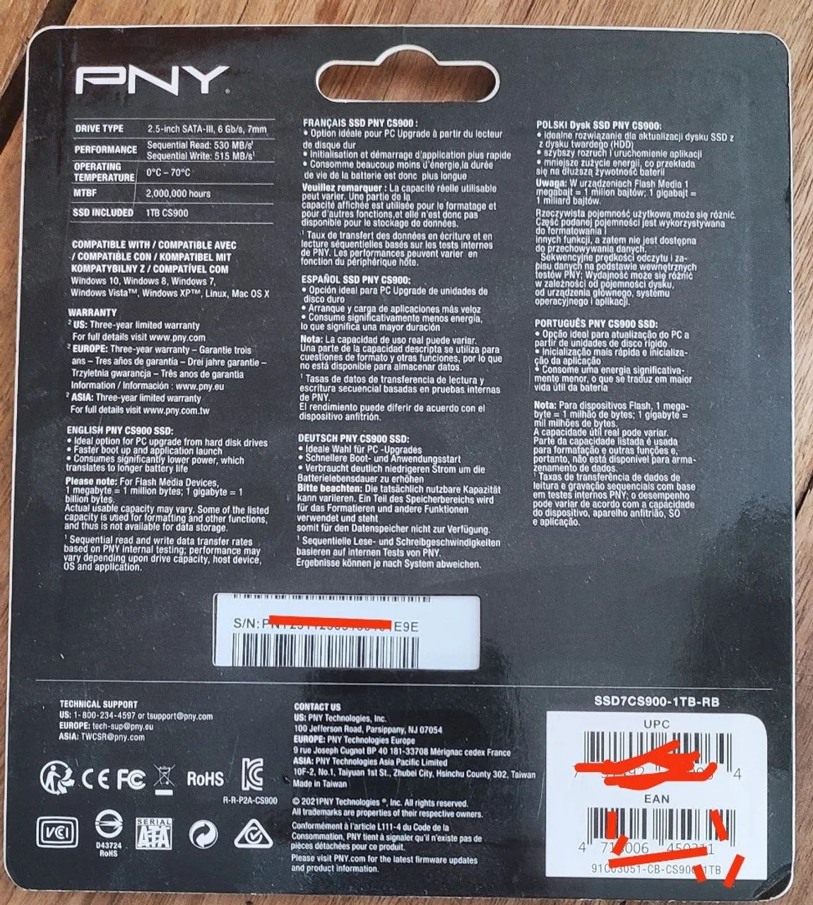 HD SSD 1TB PNY - Foto 3