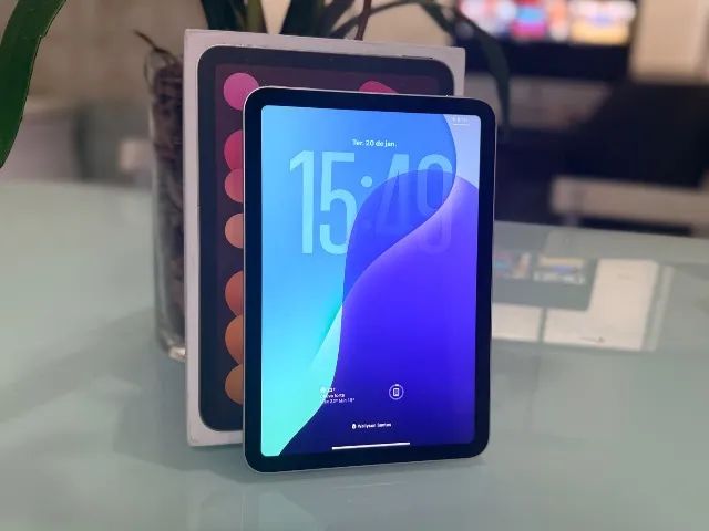 187 - iPad Mini 7 - A17 - 128GB em estado de zero na caixa e na