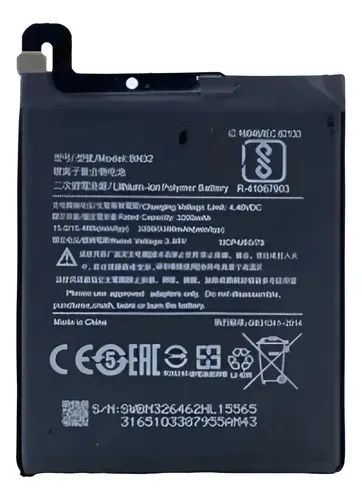 Bateria Xiaomi BN32 Redmi 6 Redmi 6A