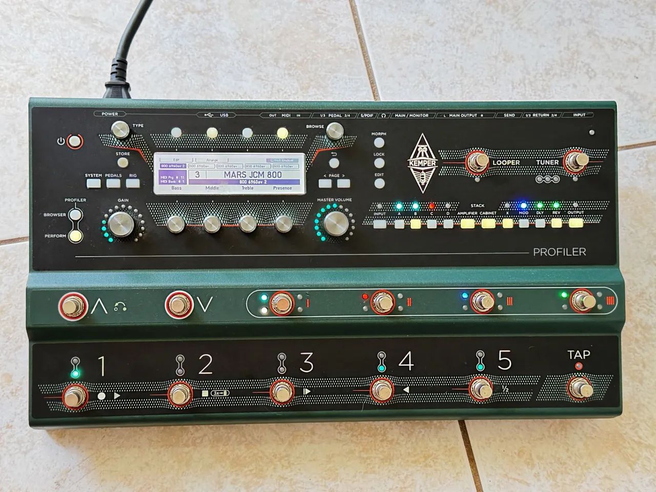 Vendo Kemper Stage MK1 + Profiles comprados - Instrumentos