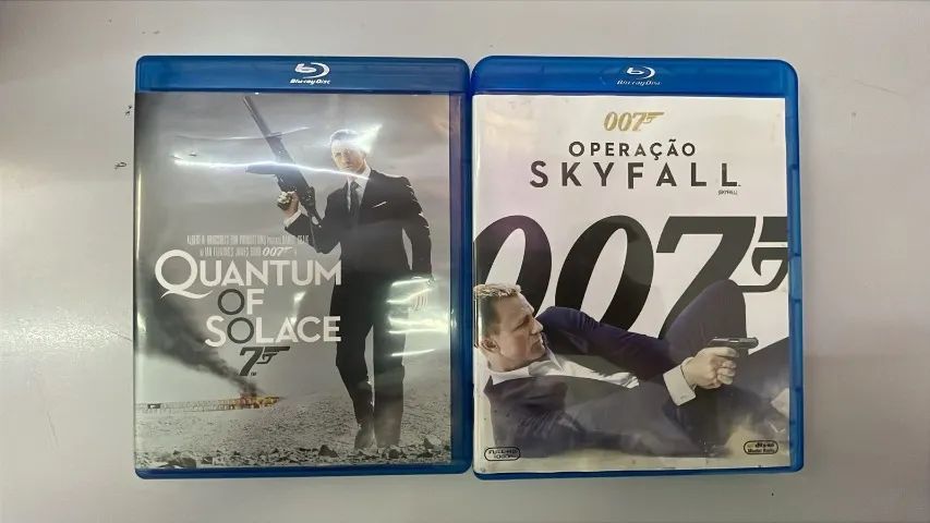 KIT 2 BLU-RAYS 007 - JAMES BOND IMPORTADOS 