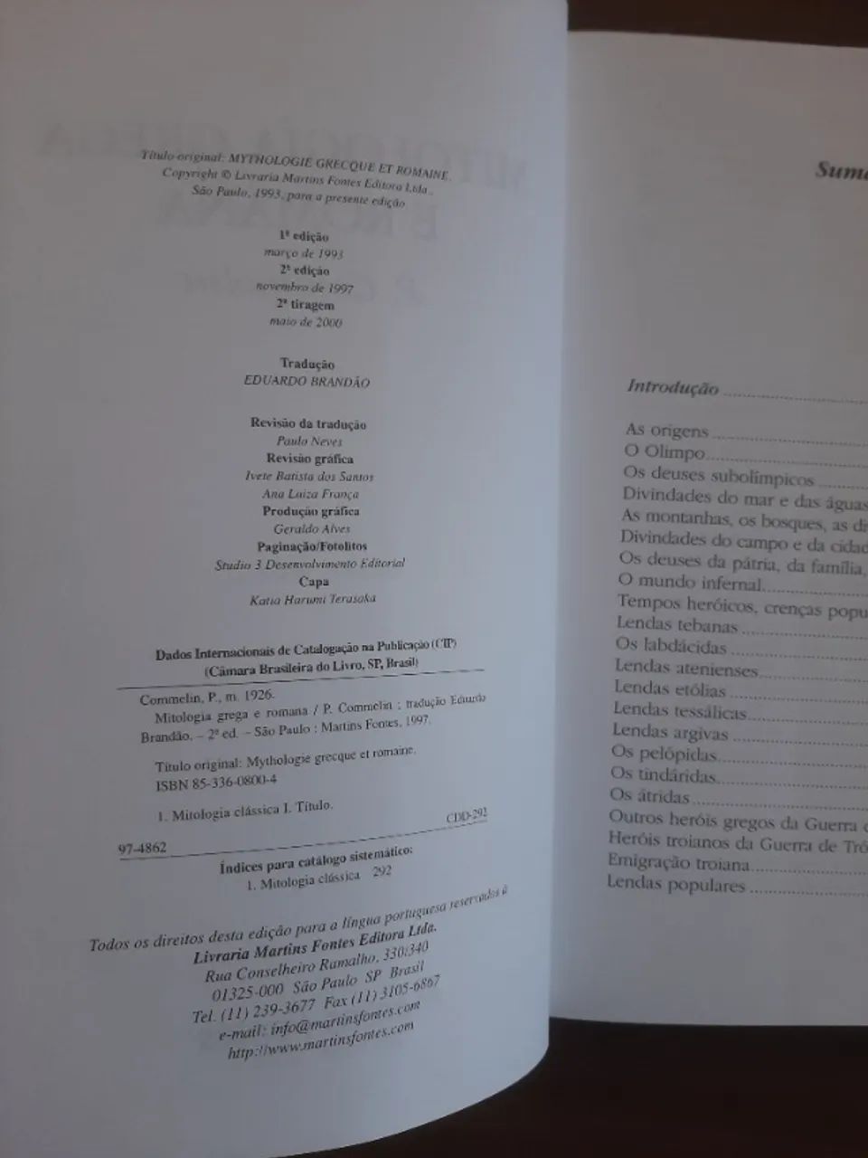 Livro Mitologia Grega e Romana de Pierre Commelin usado - Foto 5