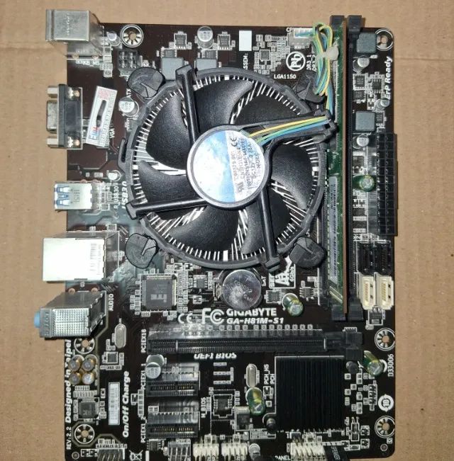 KIT PLACA MAE GIGABYTE + PROCESSADOR i3 - Foto 3