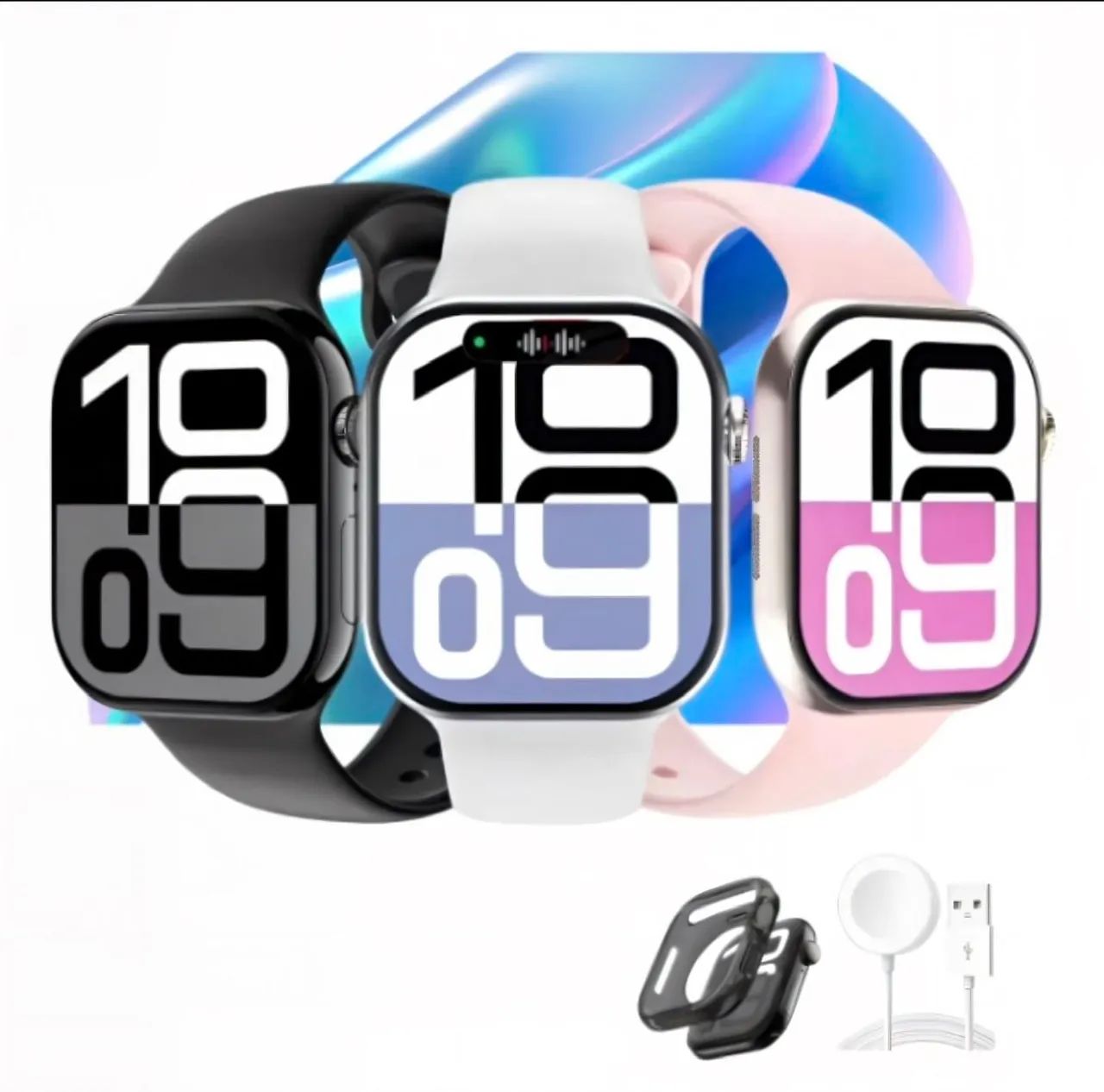 Smartwatch Microwear S10 - Relógio Inteligente Bluetooth, com Notificações - Foto 5