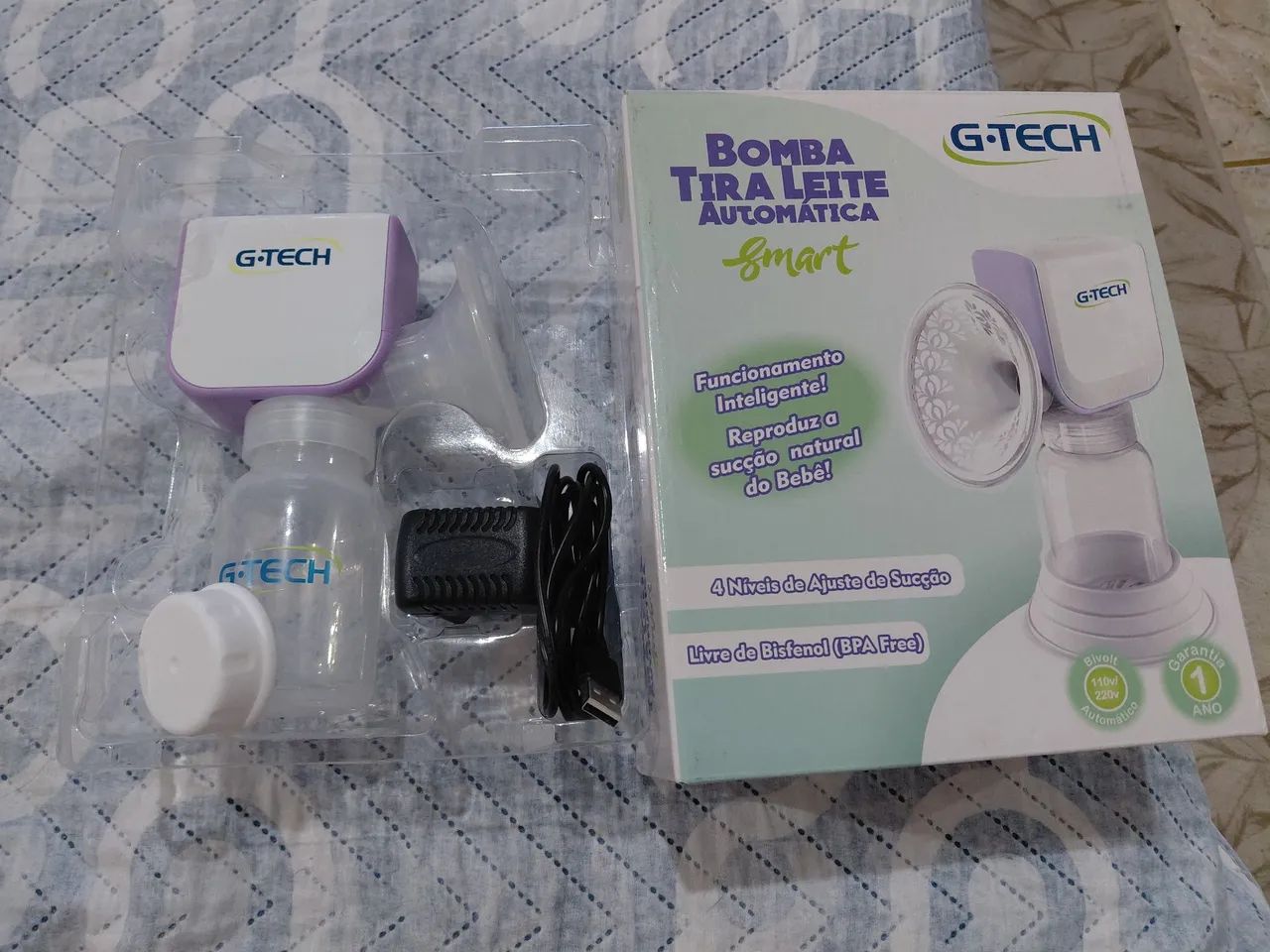 Bomba de leite elétrica 