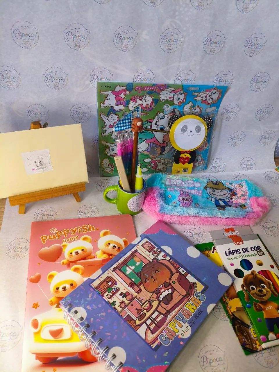 Papelaria Pipoca Kit 10 UN - Foto 2