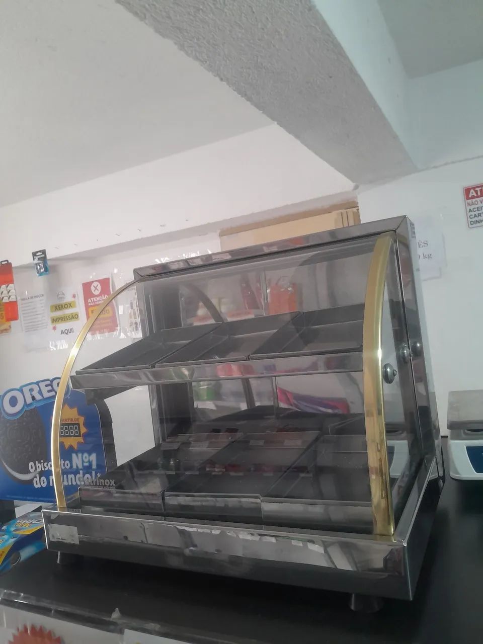 Vendo estufa para salgados