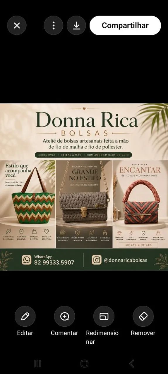 Bolsas Artesanais