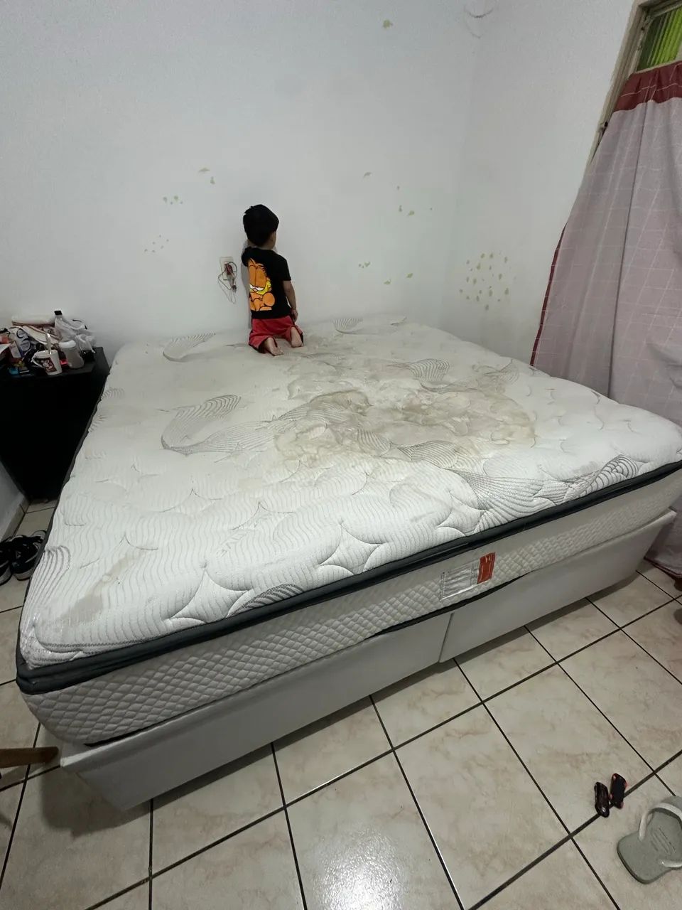 Cama Box casal king size com colchão  - Foto 3
