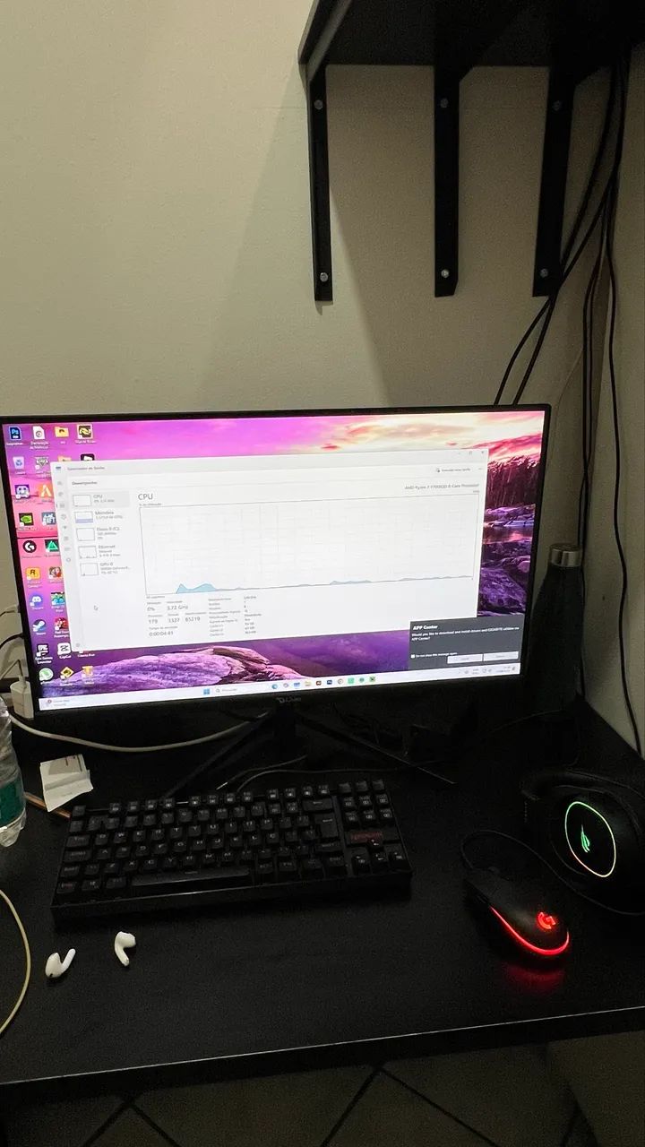 PC GAMER COMPLETO, Ryzen 7 5700X3D, RTX 4060 Ti - Foto 2